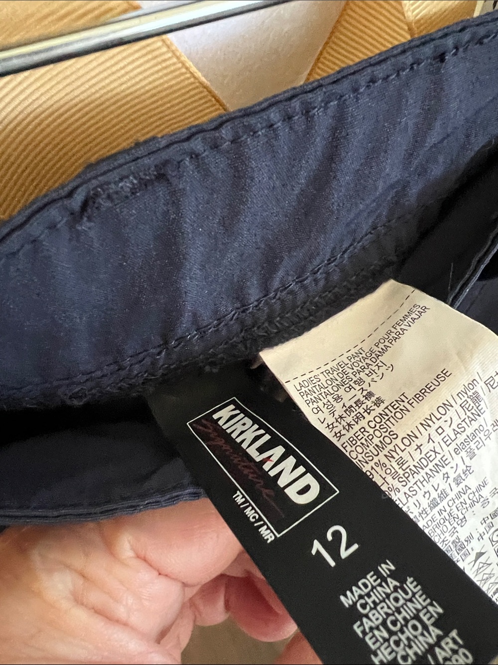 Kirkland Women’s 12 travel pants - Picture 2 of 7